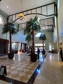 An impressive lobby.
