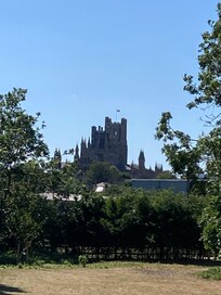Ely Cathedral from country park.