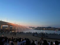 初めての噴水ショー最高でした。