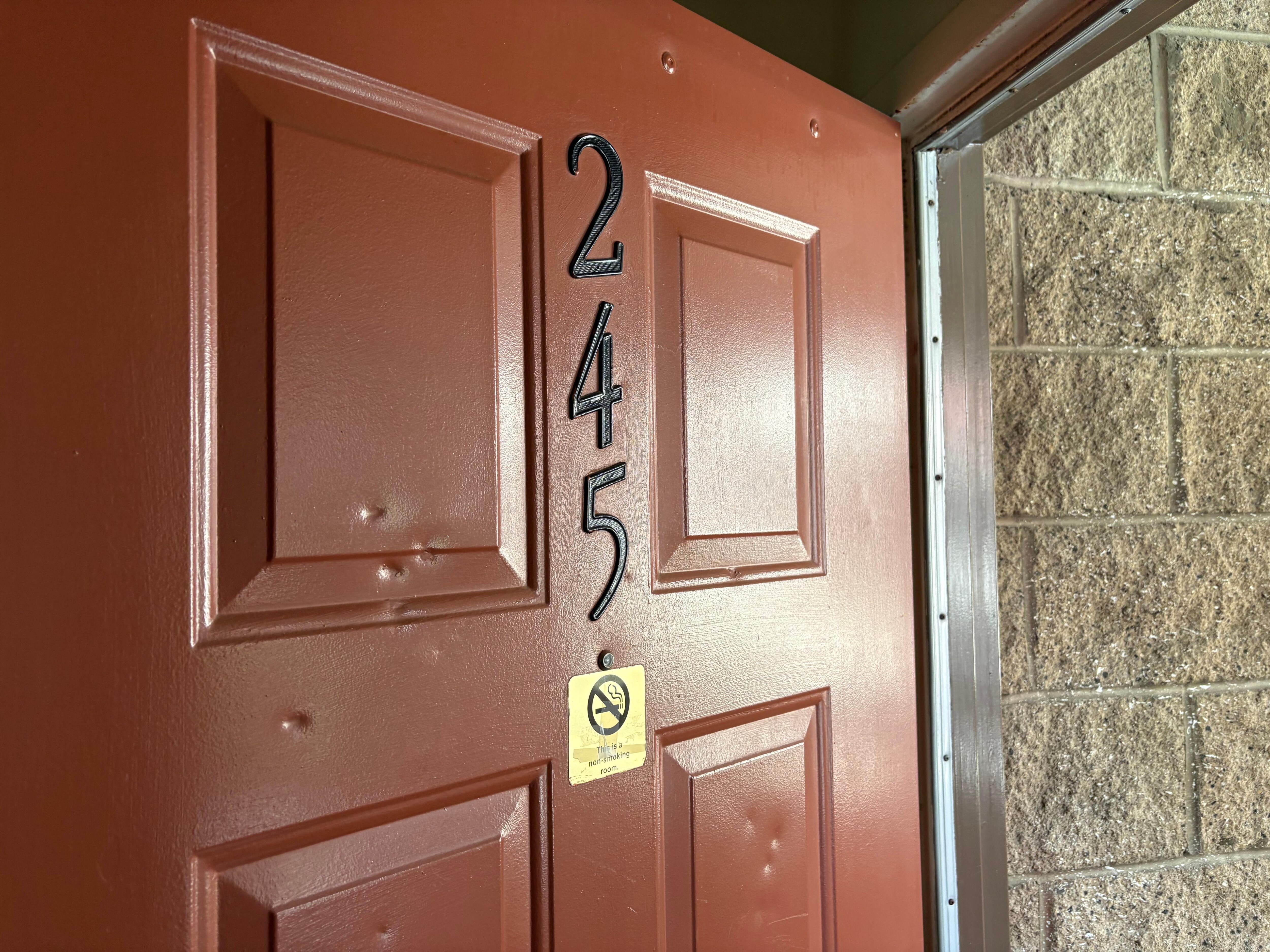 Room numbers 245, 246