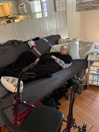 Broke ankle stayed comfortably on photon :-)