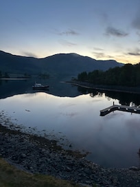 View from the hotel room patio