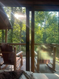 View from the master bedroom