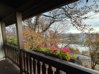 View from our balcony