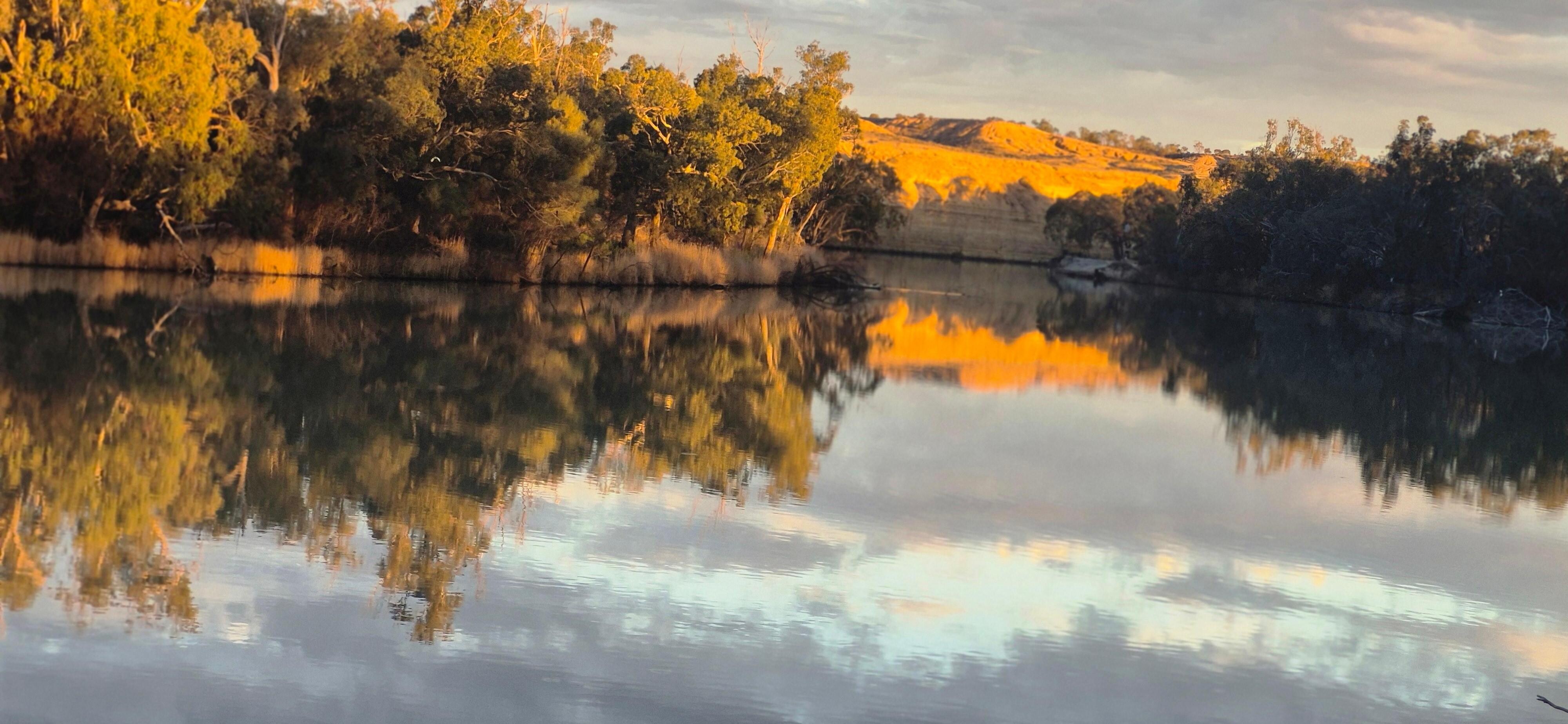 Sunset at Brenda Park.