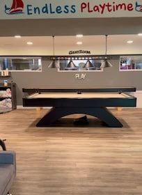 Game room. First level entrance.