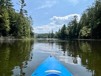 Tripp Pond kayaking