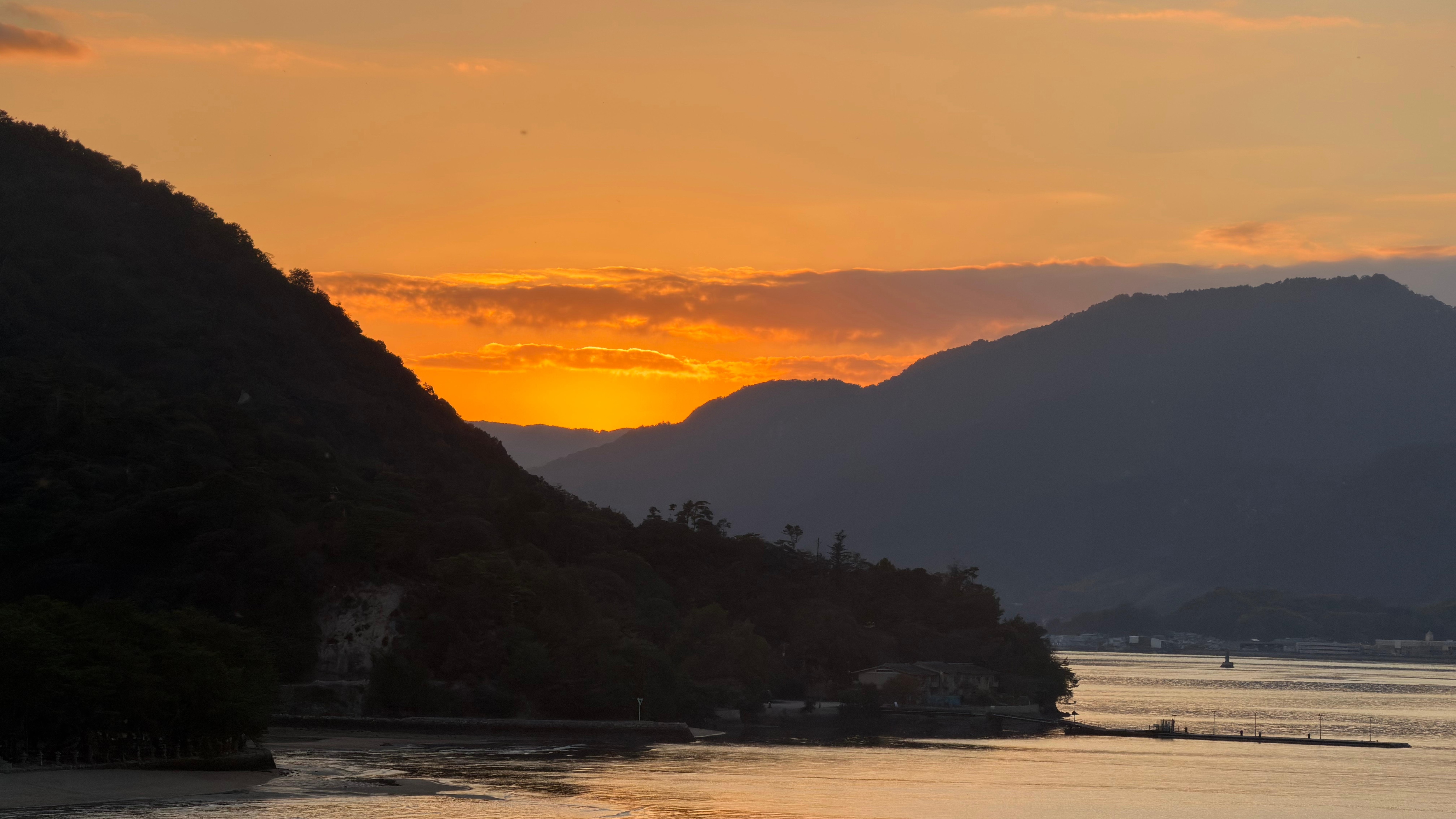 Amazing sunsets from the rooftop viewing area.
