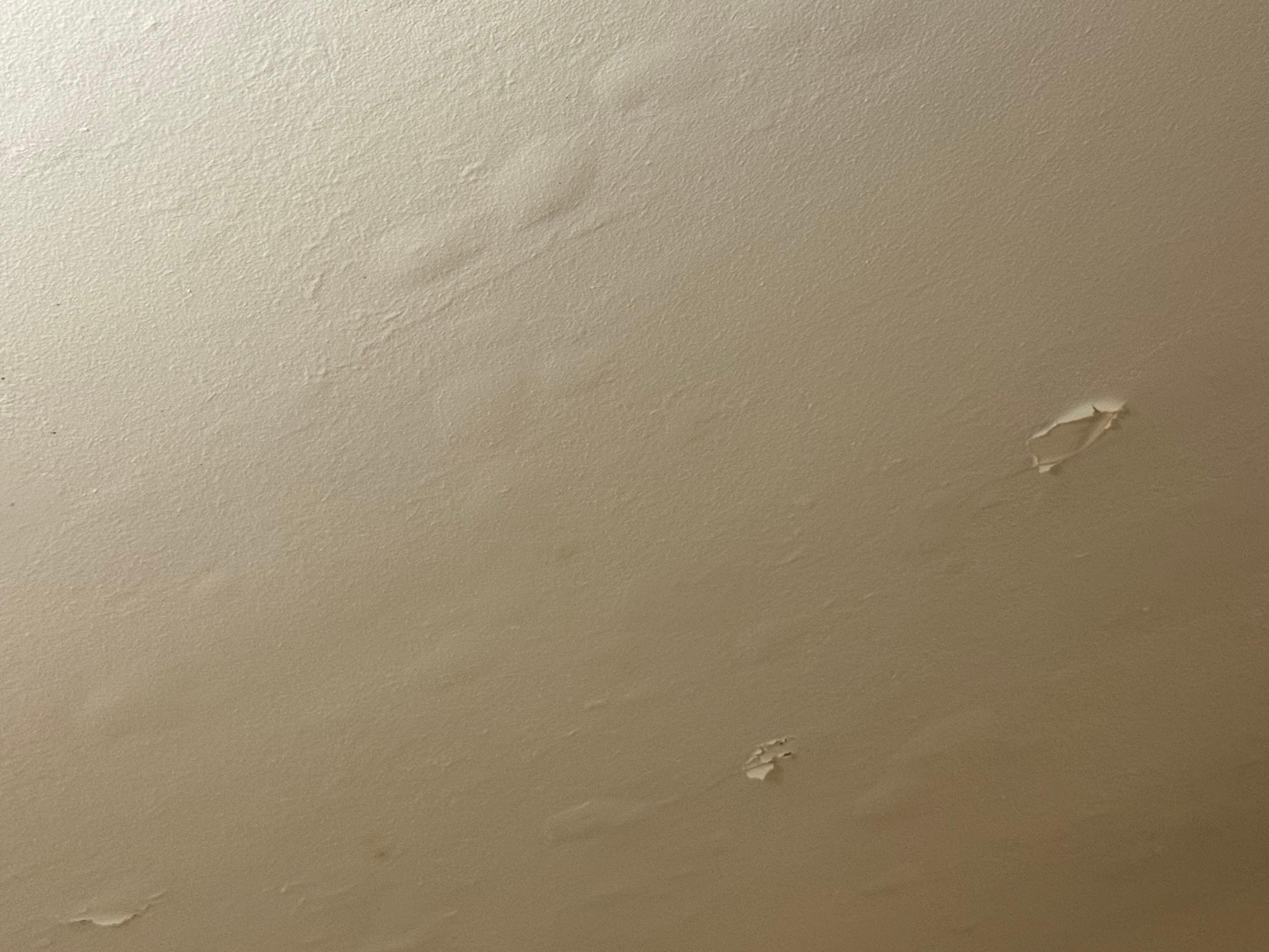 Ceiling in second room 