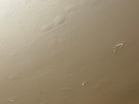 Ceiling in second room