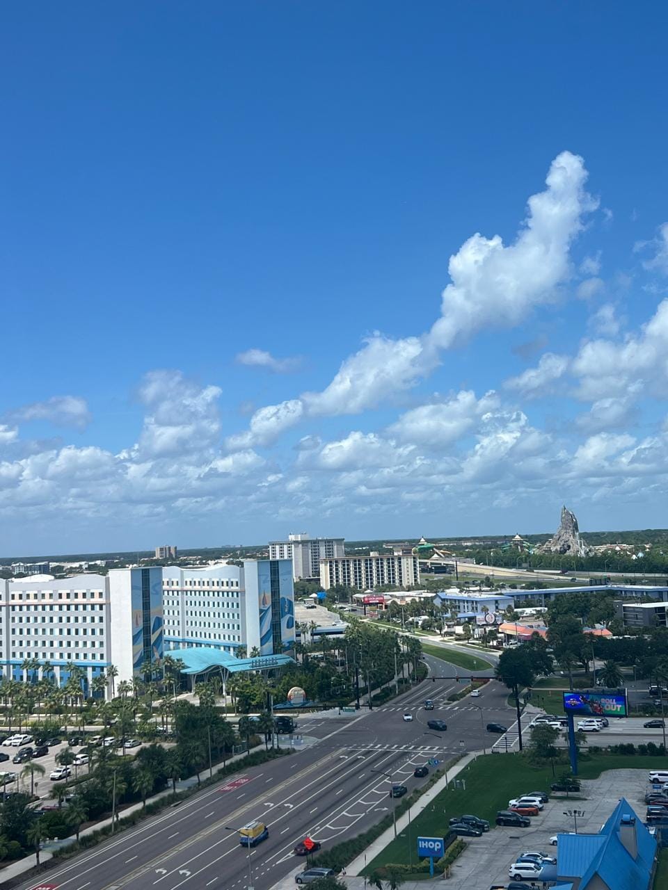View from the 16th floor, Universal Studios 