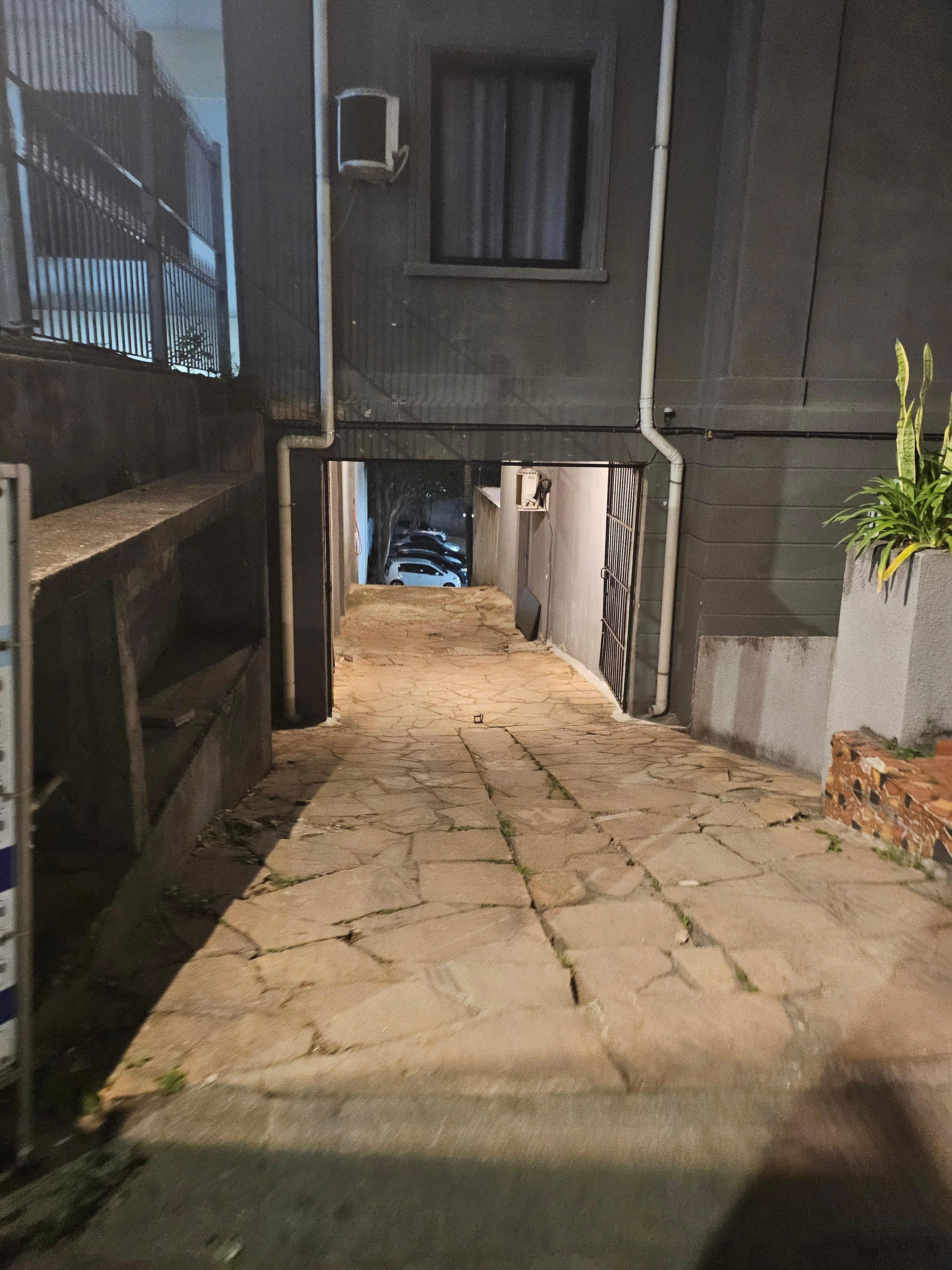 Acesso ao estacionamento 