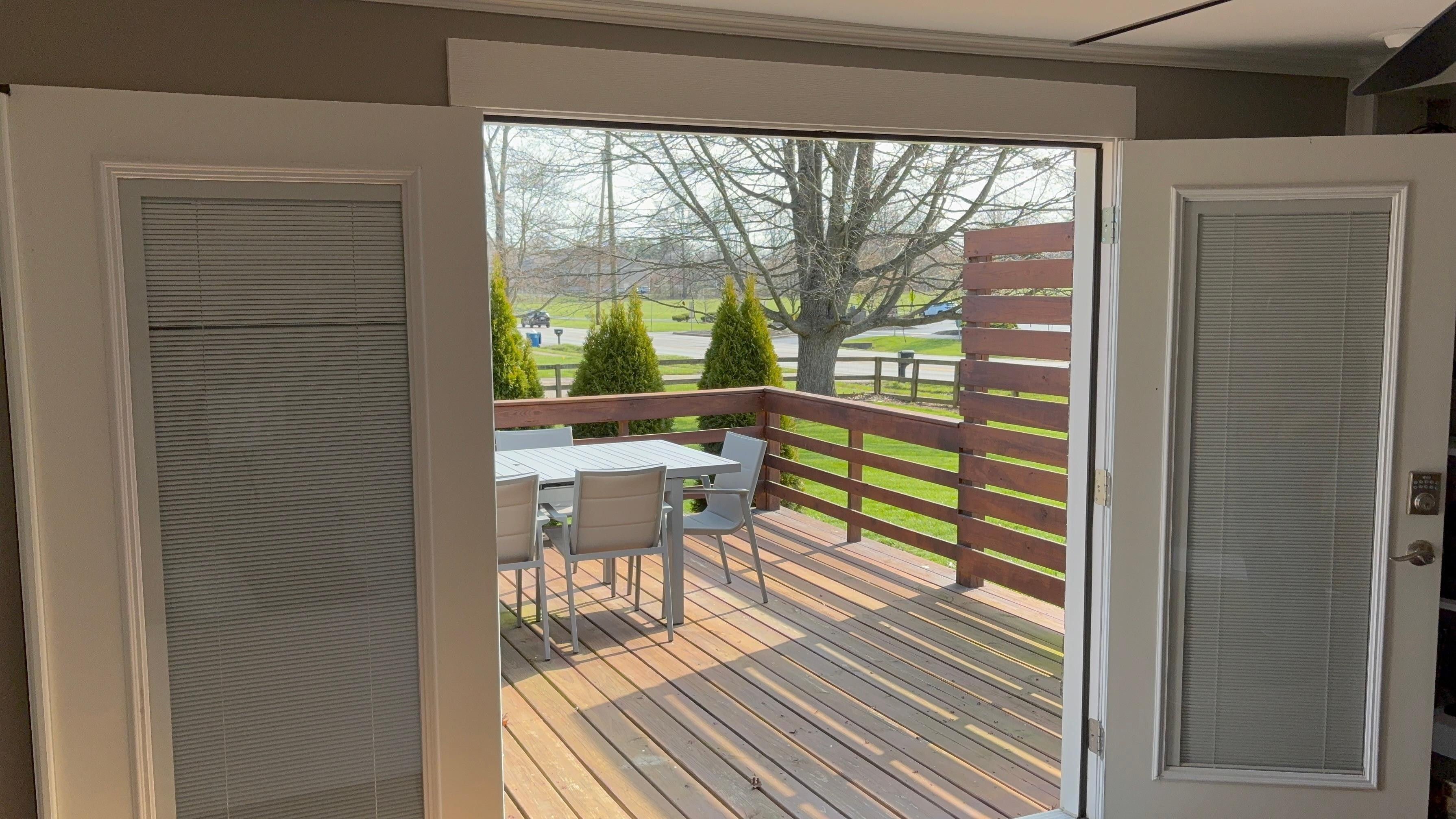 Den has great open view.