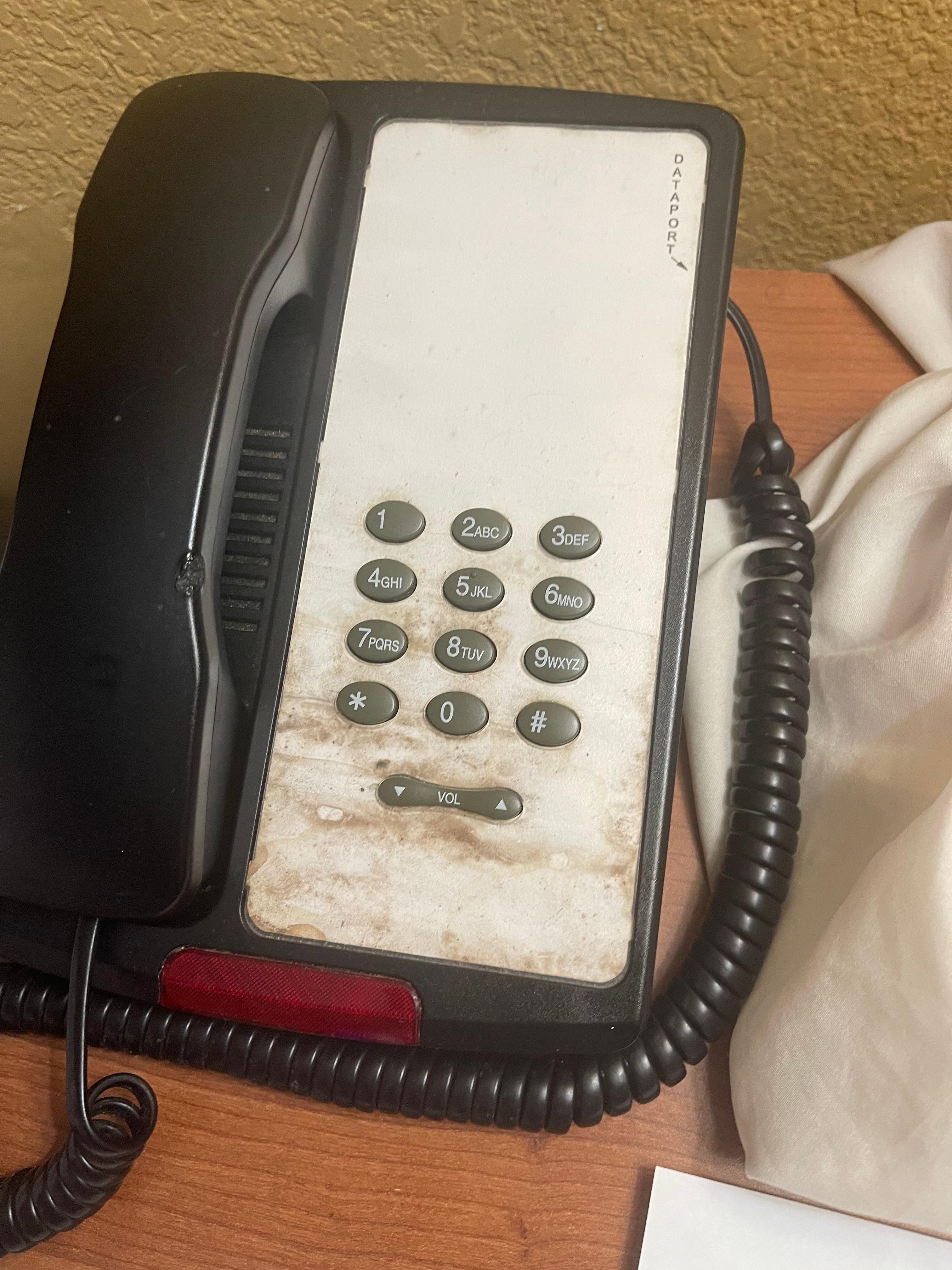 Phone the put to use one the room.