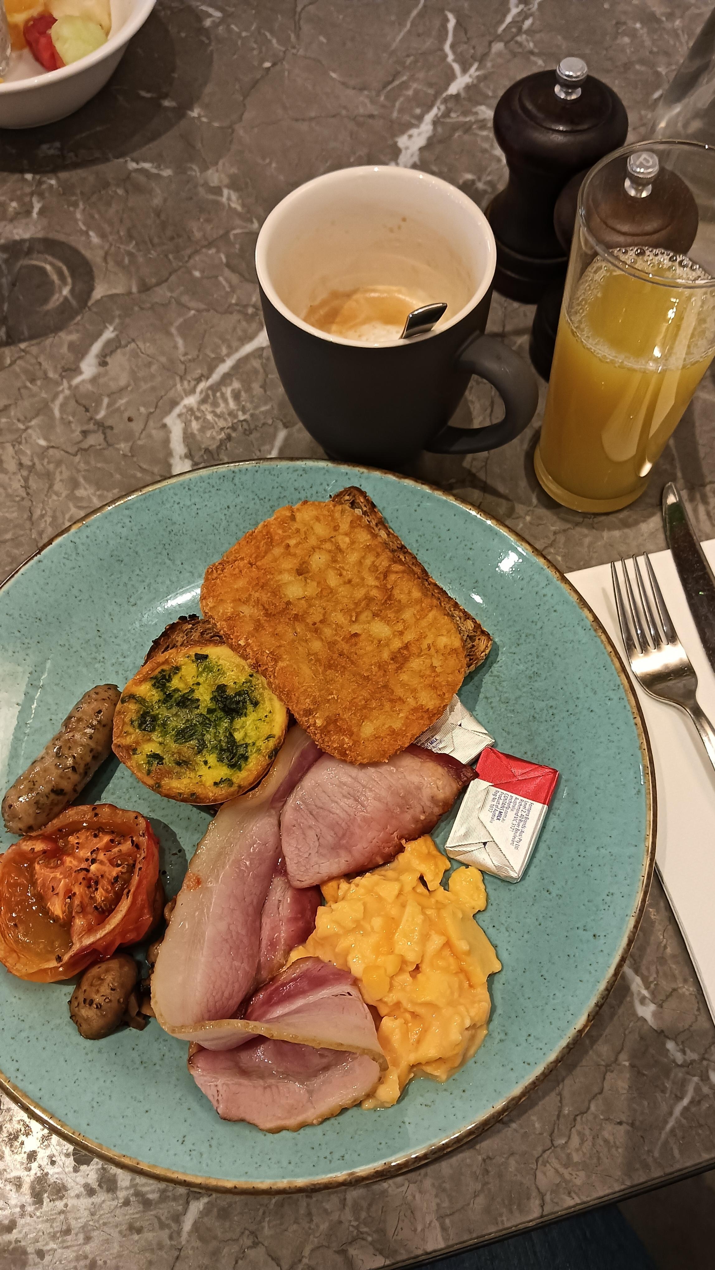 Buffet breakfast