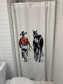 Cute shower curtain