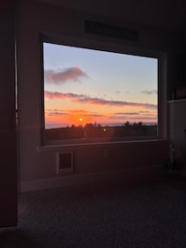 View from the kitchen table