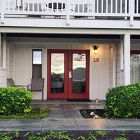 Our room and patio! Perfect.