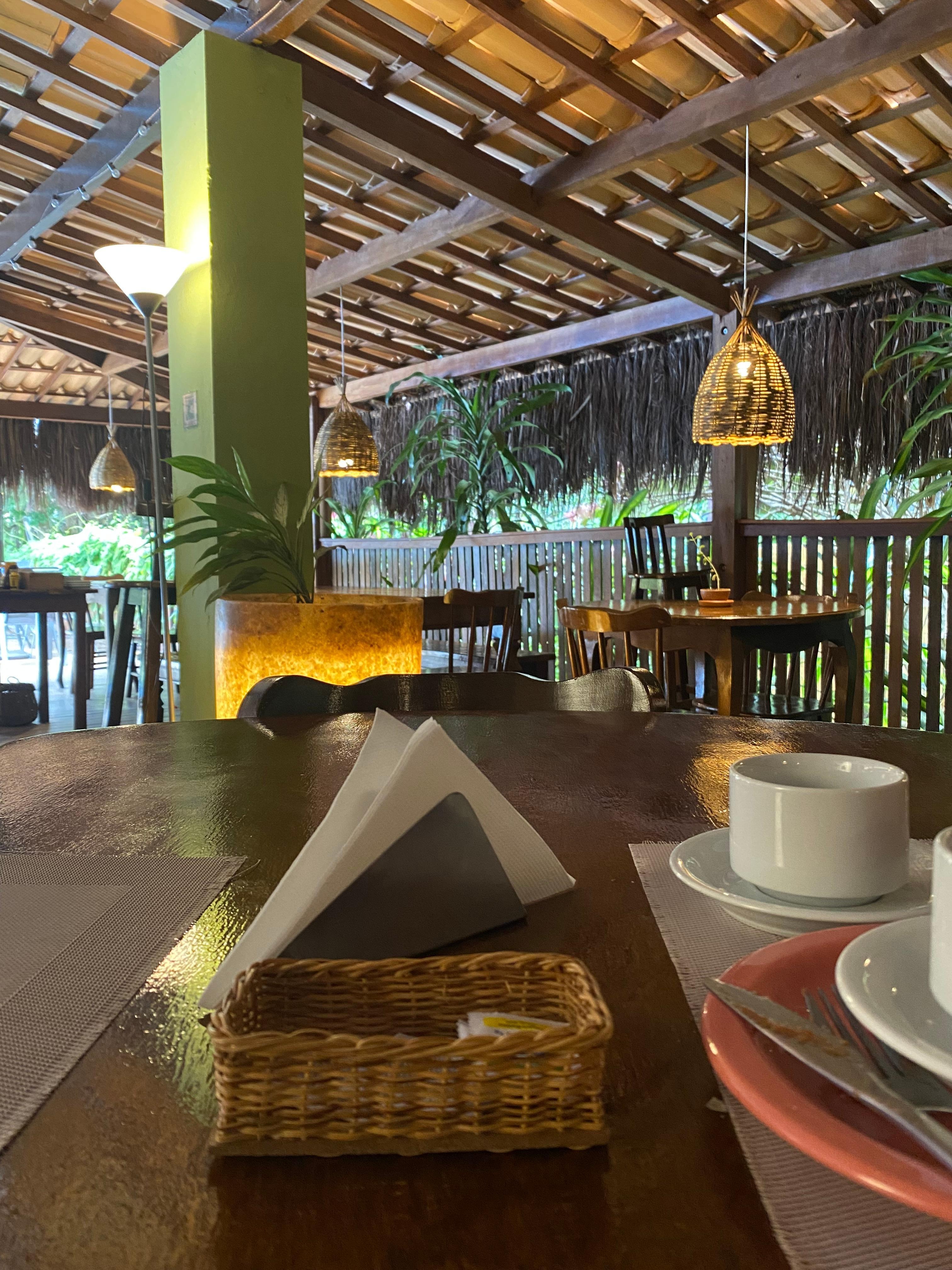 Restaurante do Hotel - Café da manhã.