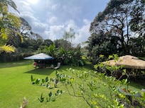 View from cabin steps