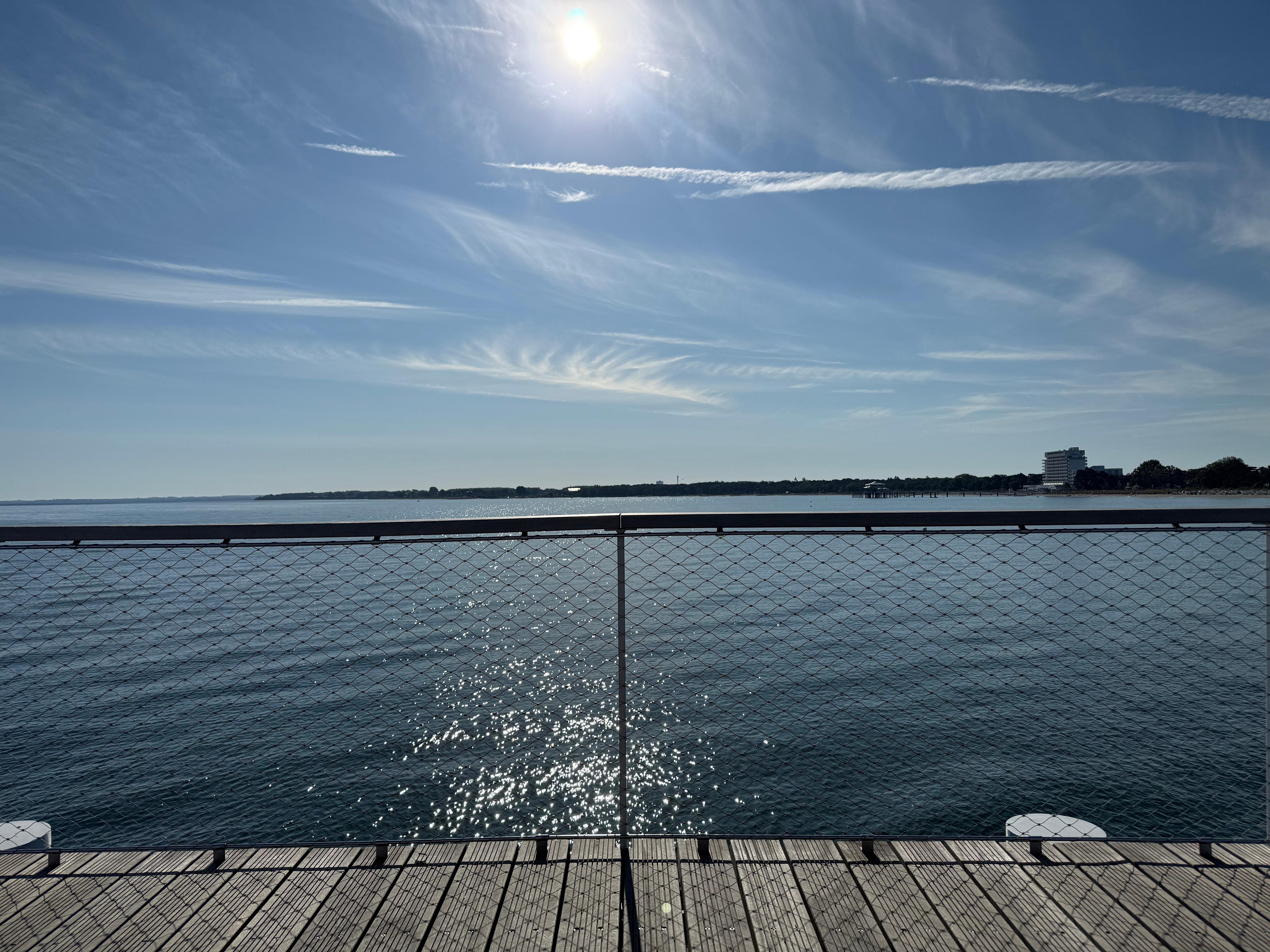 Blick von der Seebrücke