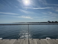 Blick von der Seebrücke