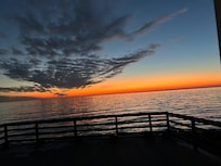 Sunset from the back door