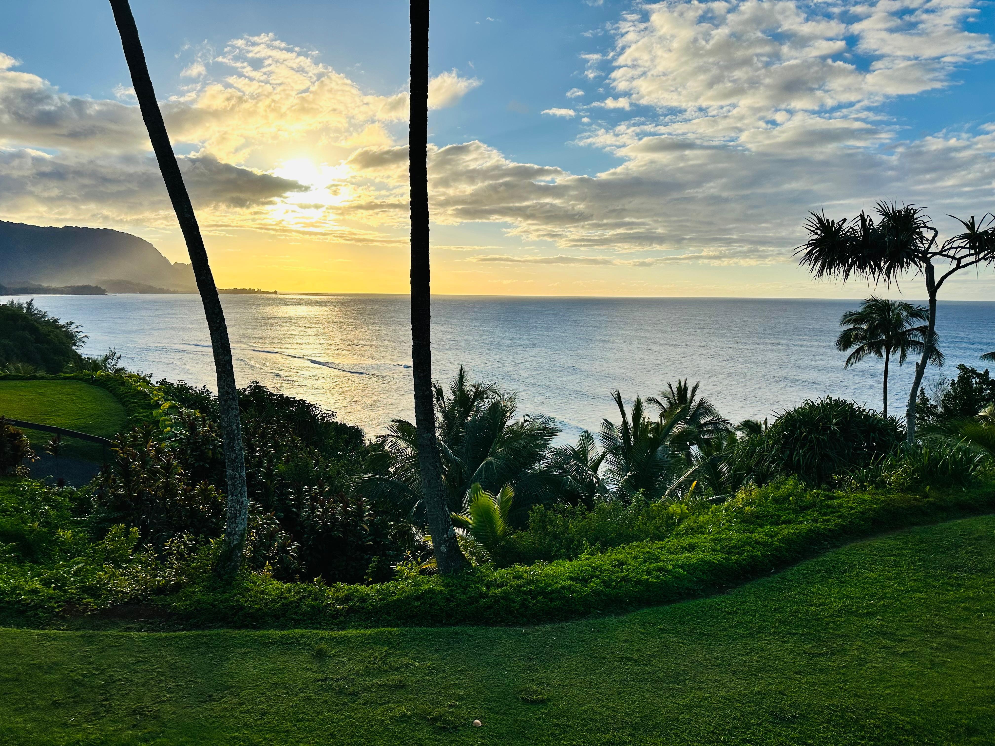 View from our balcony