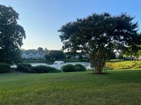 Lovely daytime view from the living room and patio table.