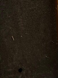 Floor had not been hoovered