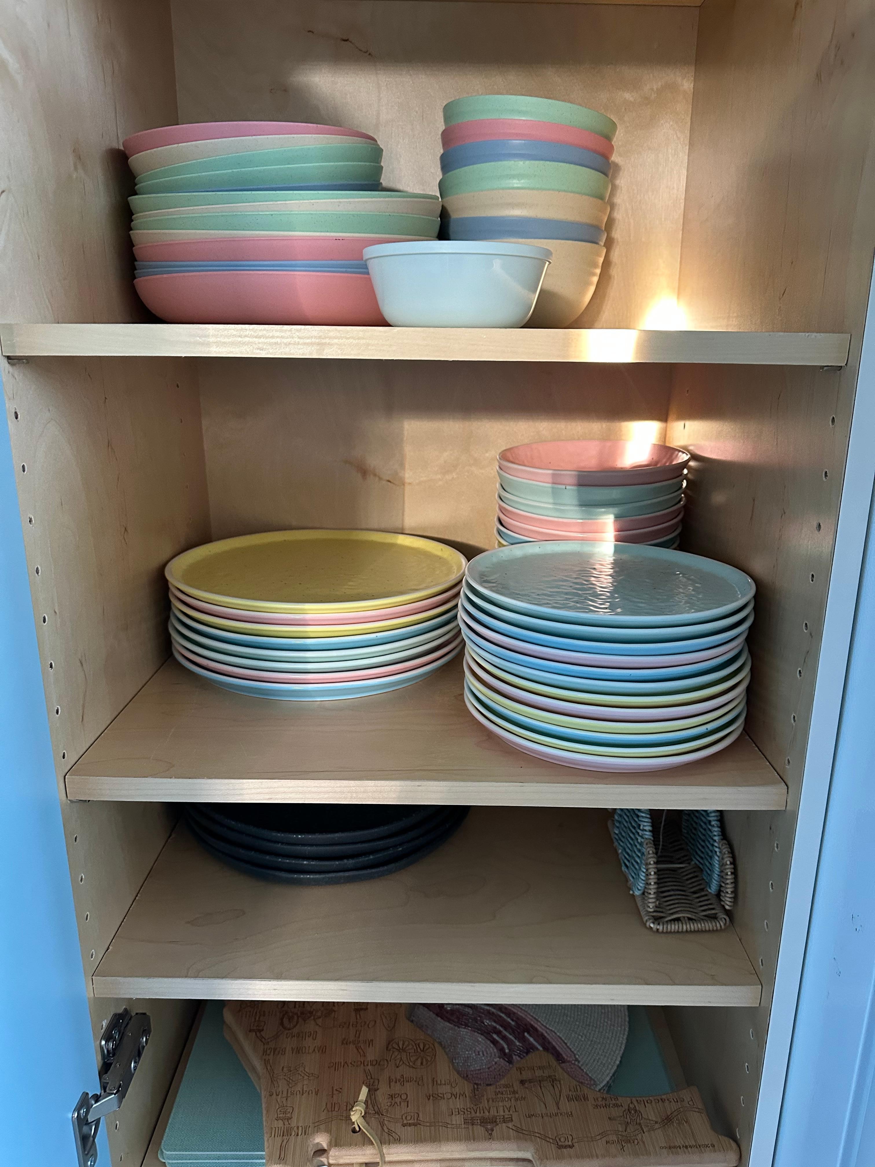 Matching Plates and Plastic Plates