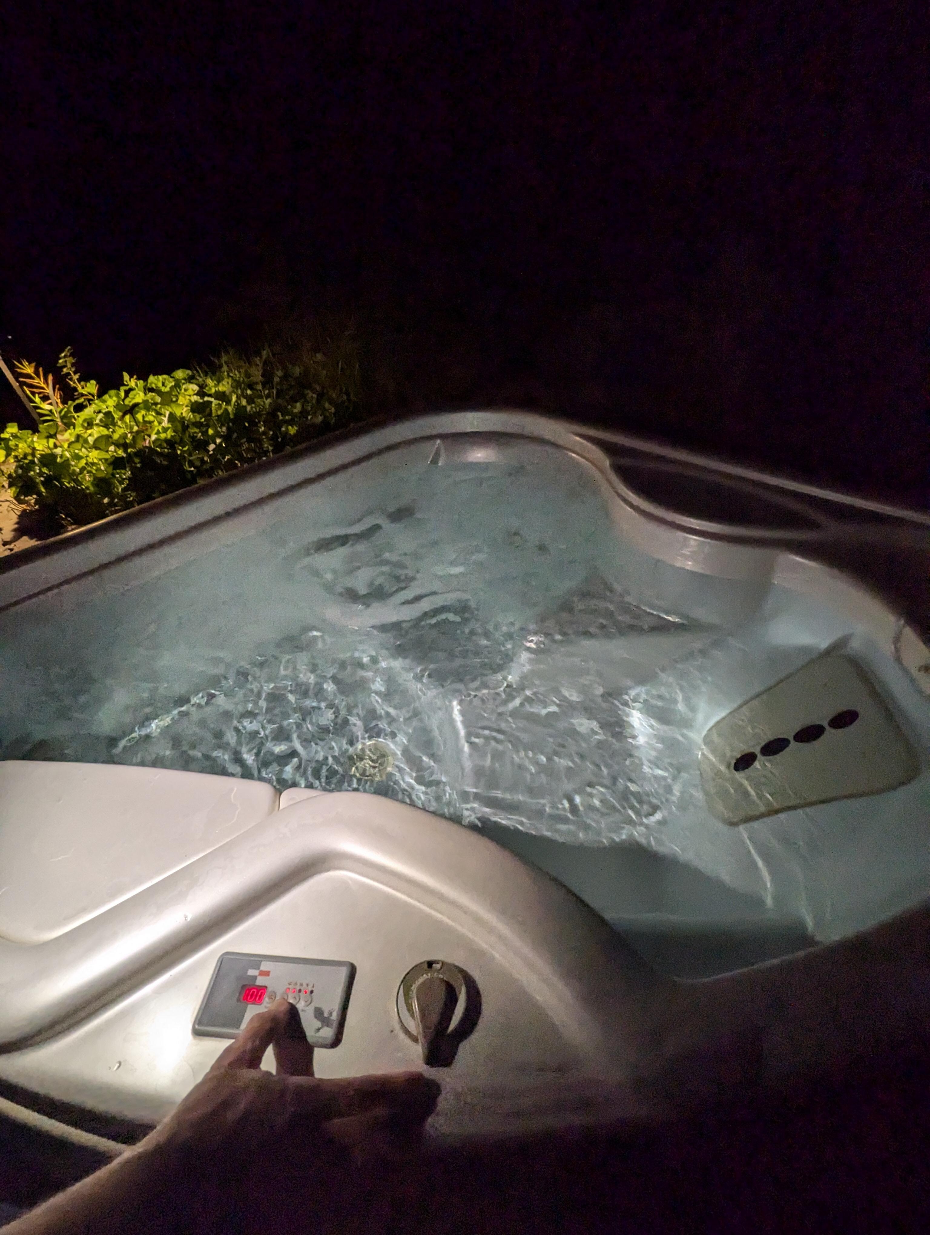 Hot tub!