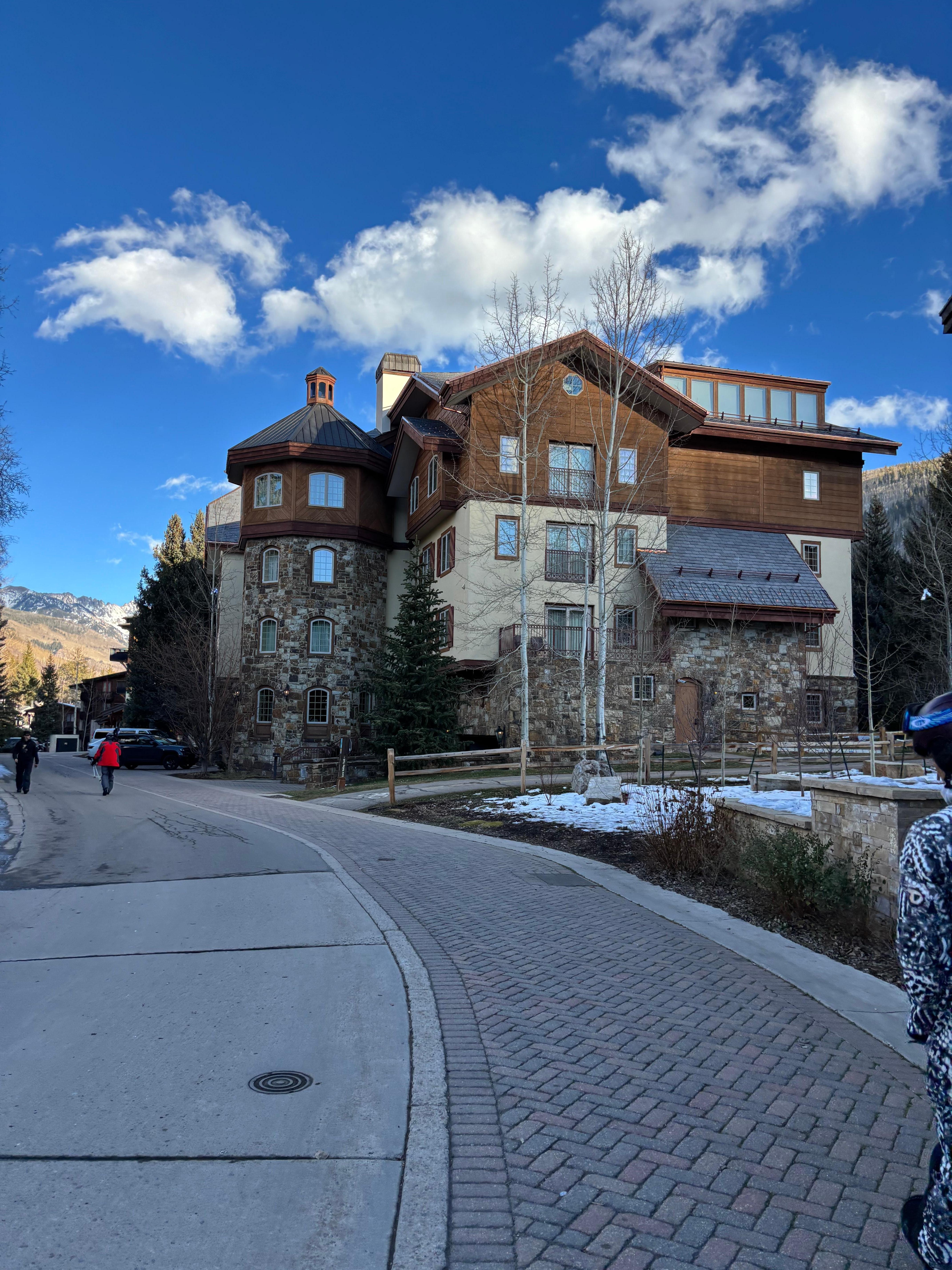 The building itself was beautiful.