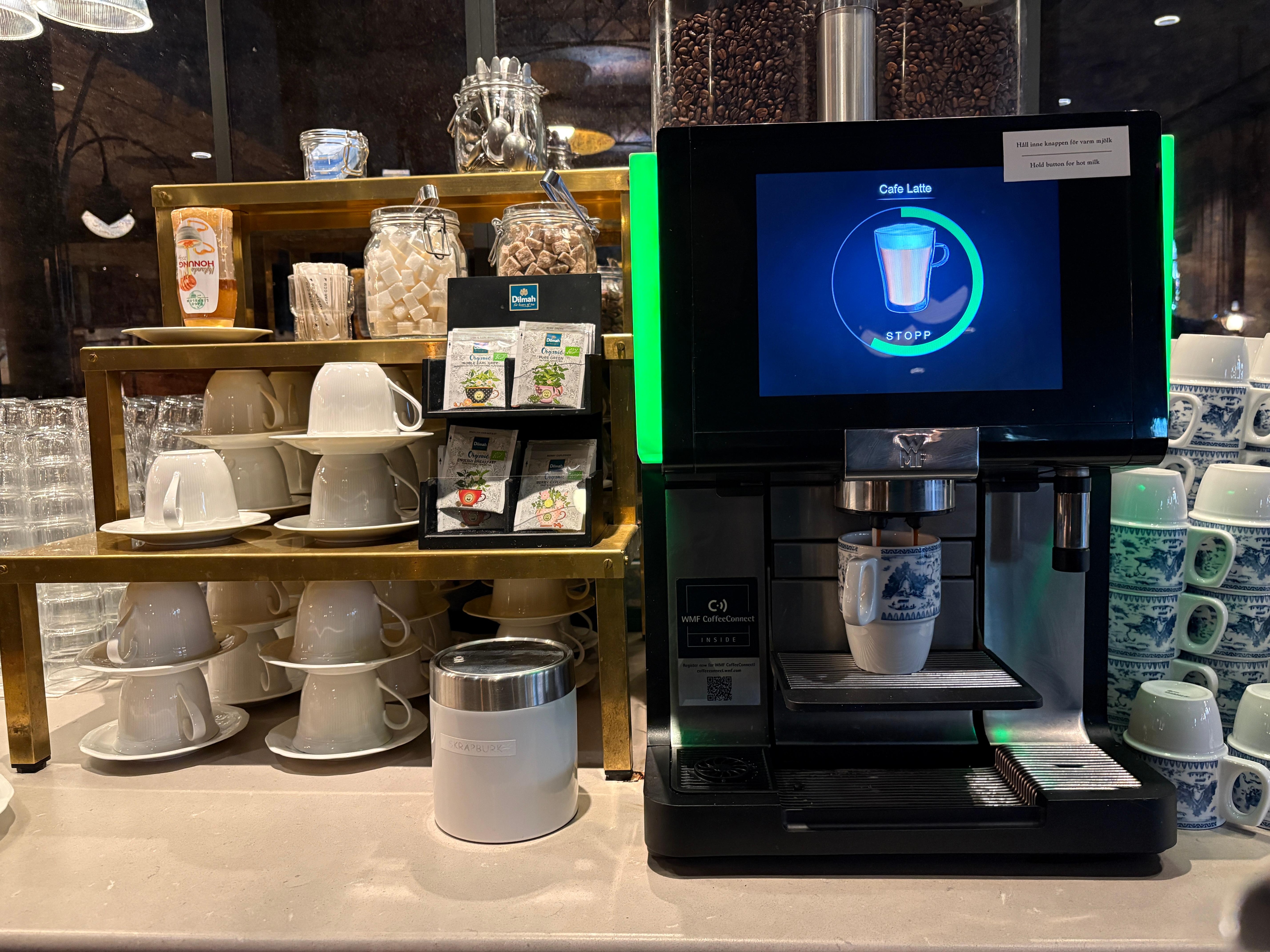 Coffee/ espresso at breakfast