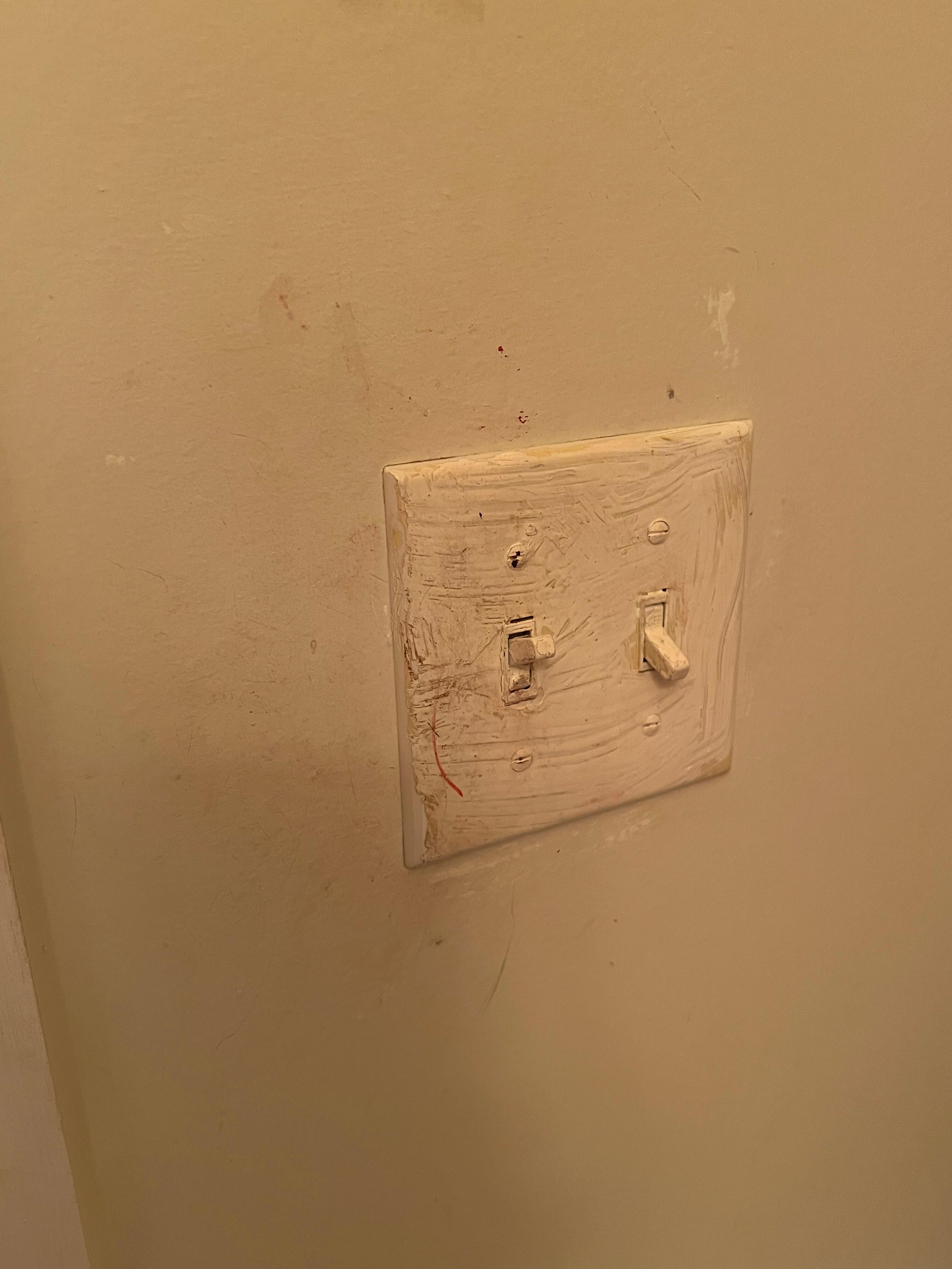 Counters and switches hadn’t been sanitized