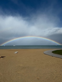 Last day we got a rainbow!