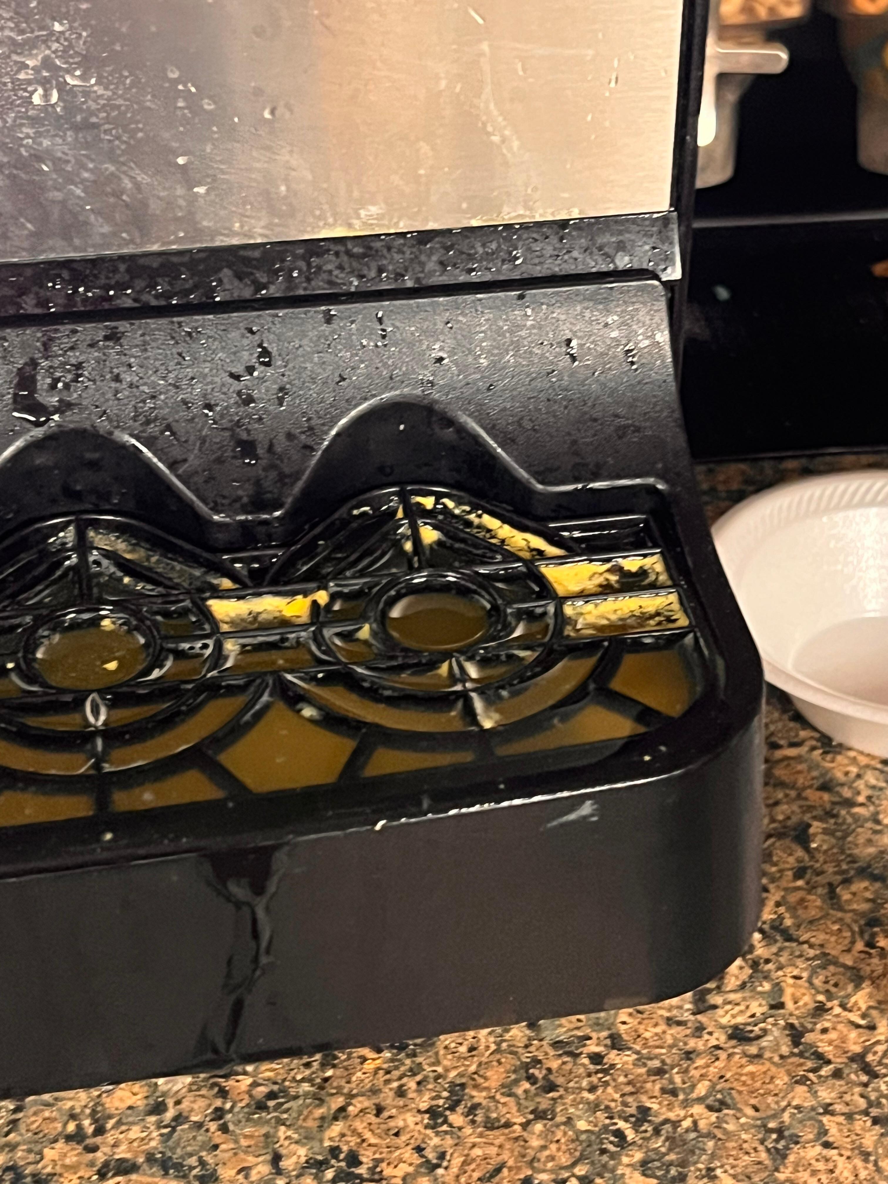 Mold in Breakfast area. Food was frozen and unsanitary. 