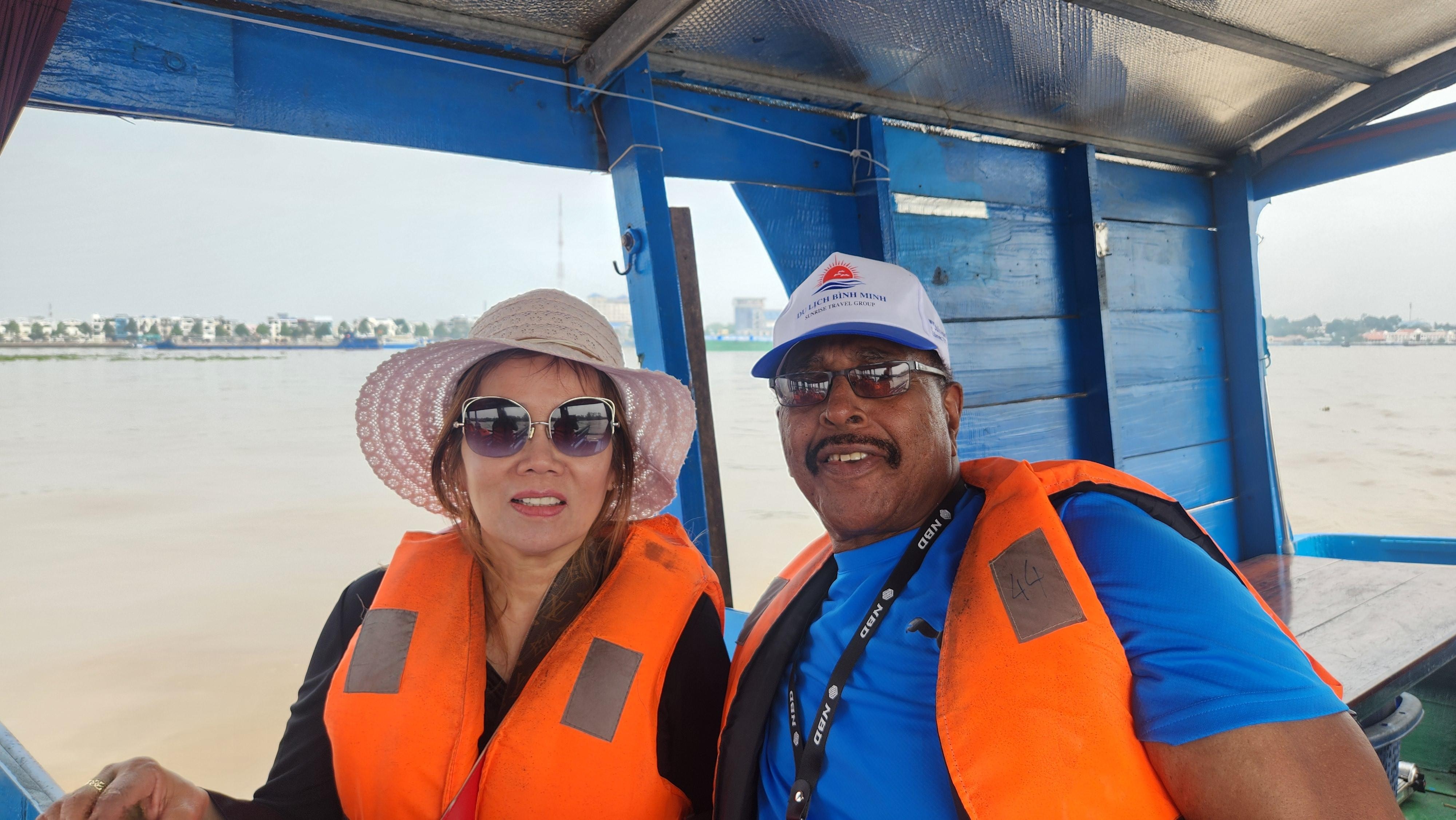 Touring with a Vietnam/American (Jane) who I met at the Akoya Hotel.