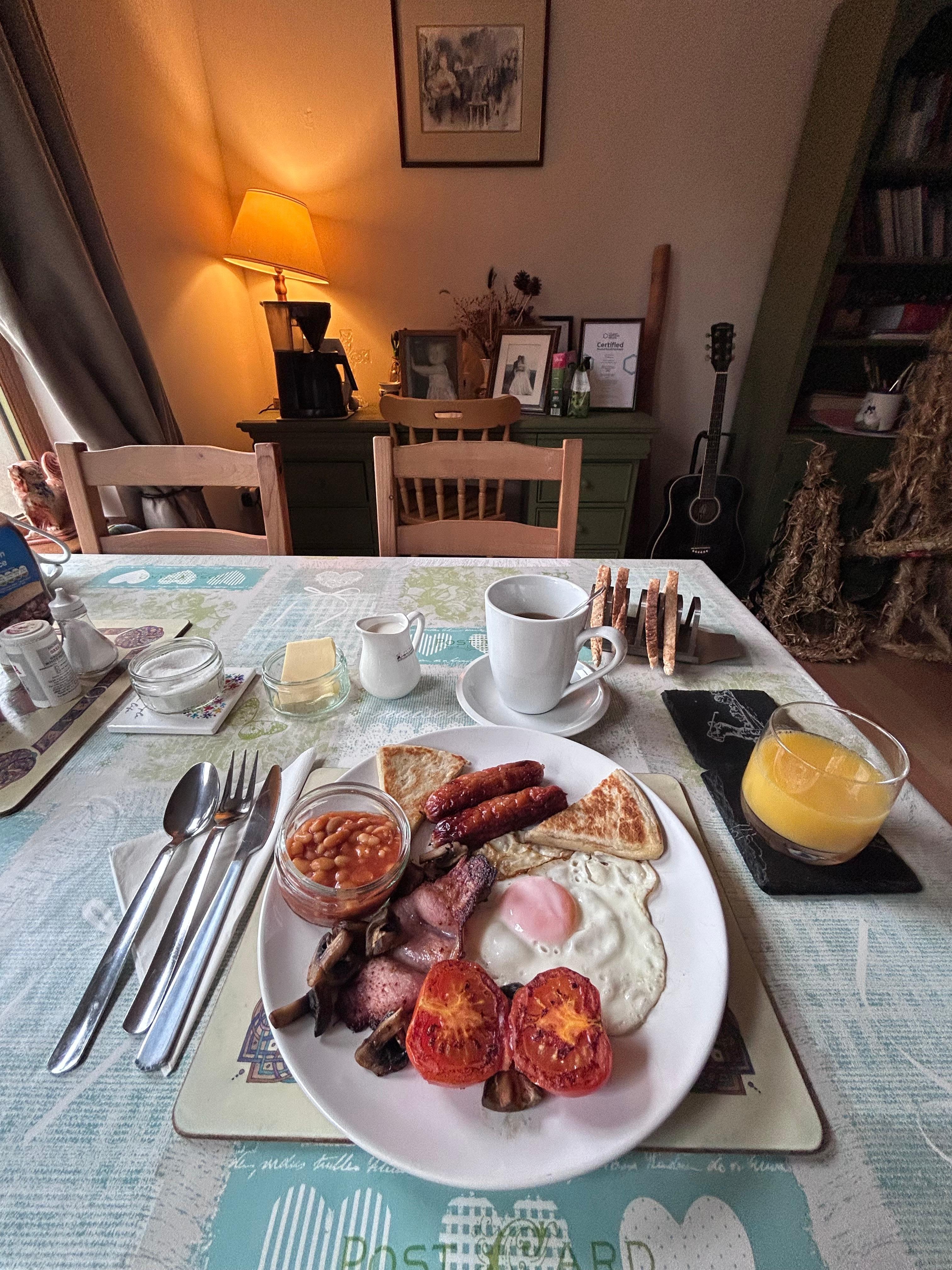 Homemade breakfast 