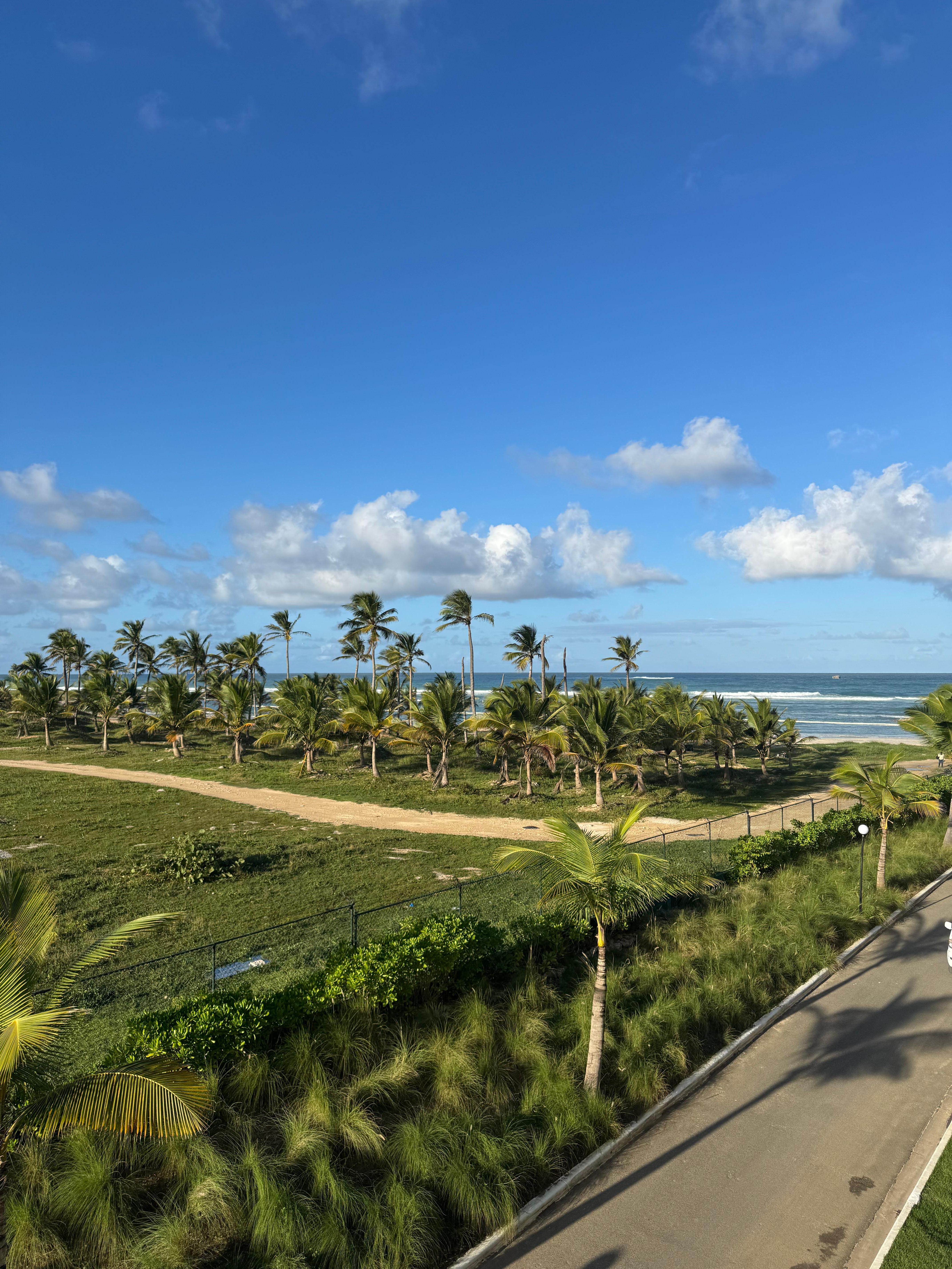 View from outside our room