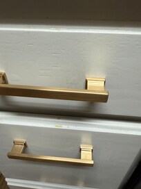 Drawers next to kitchen sink