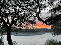 Sunset from upper deck