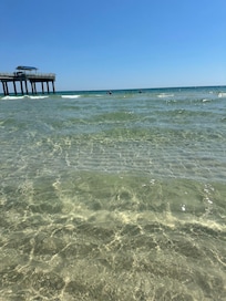 Chrystal clear/clean water
