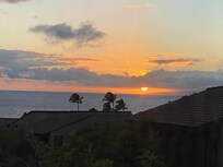 Great view of the ocean from the living room.