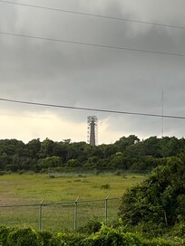 View from the covered deck