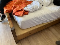 Should be a queen mattress it’s only a double.