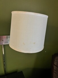 Something all over the lamp shades