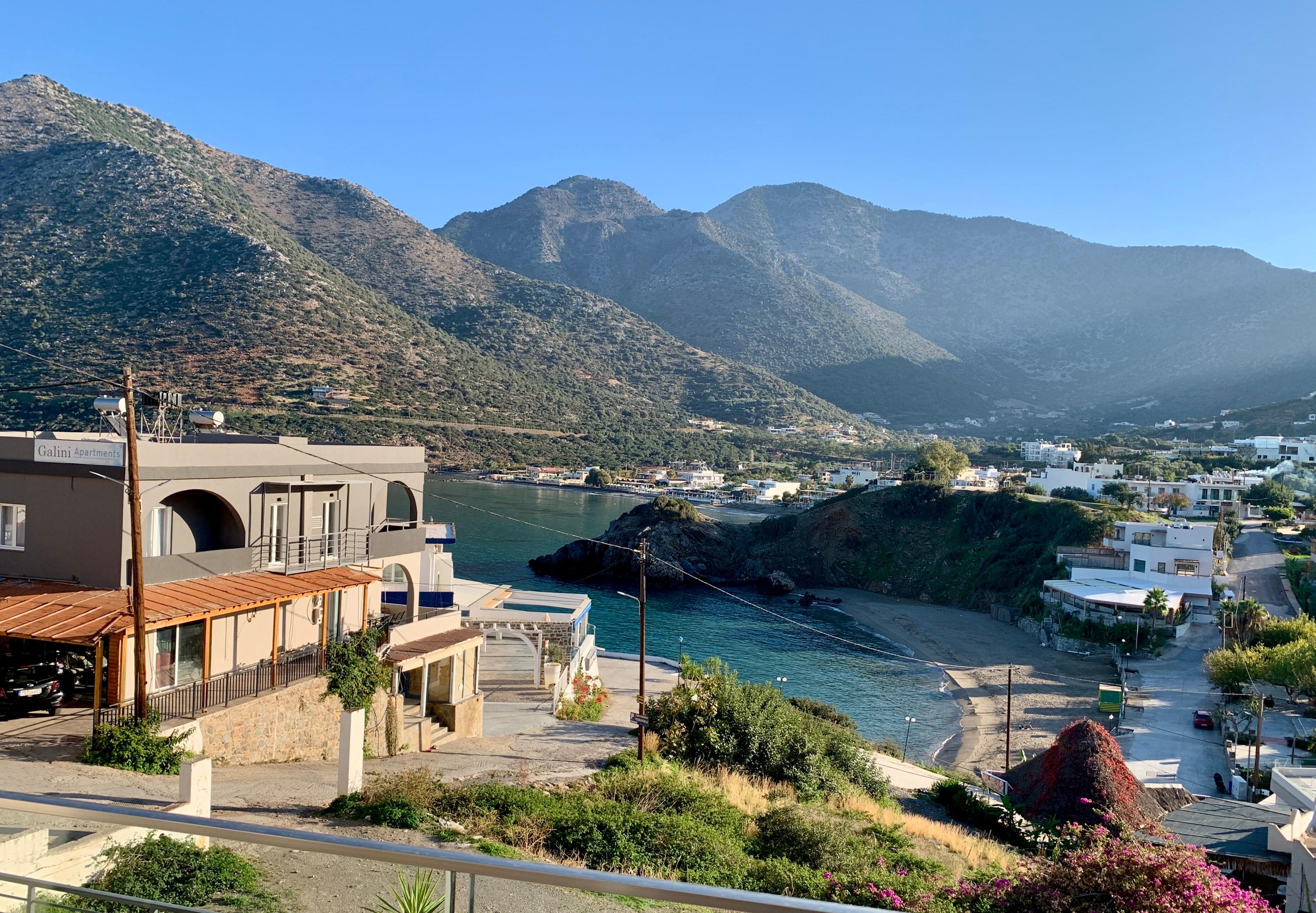 View from room 6 patio 