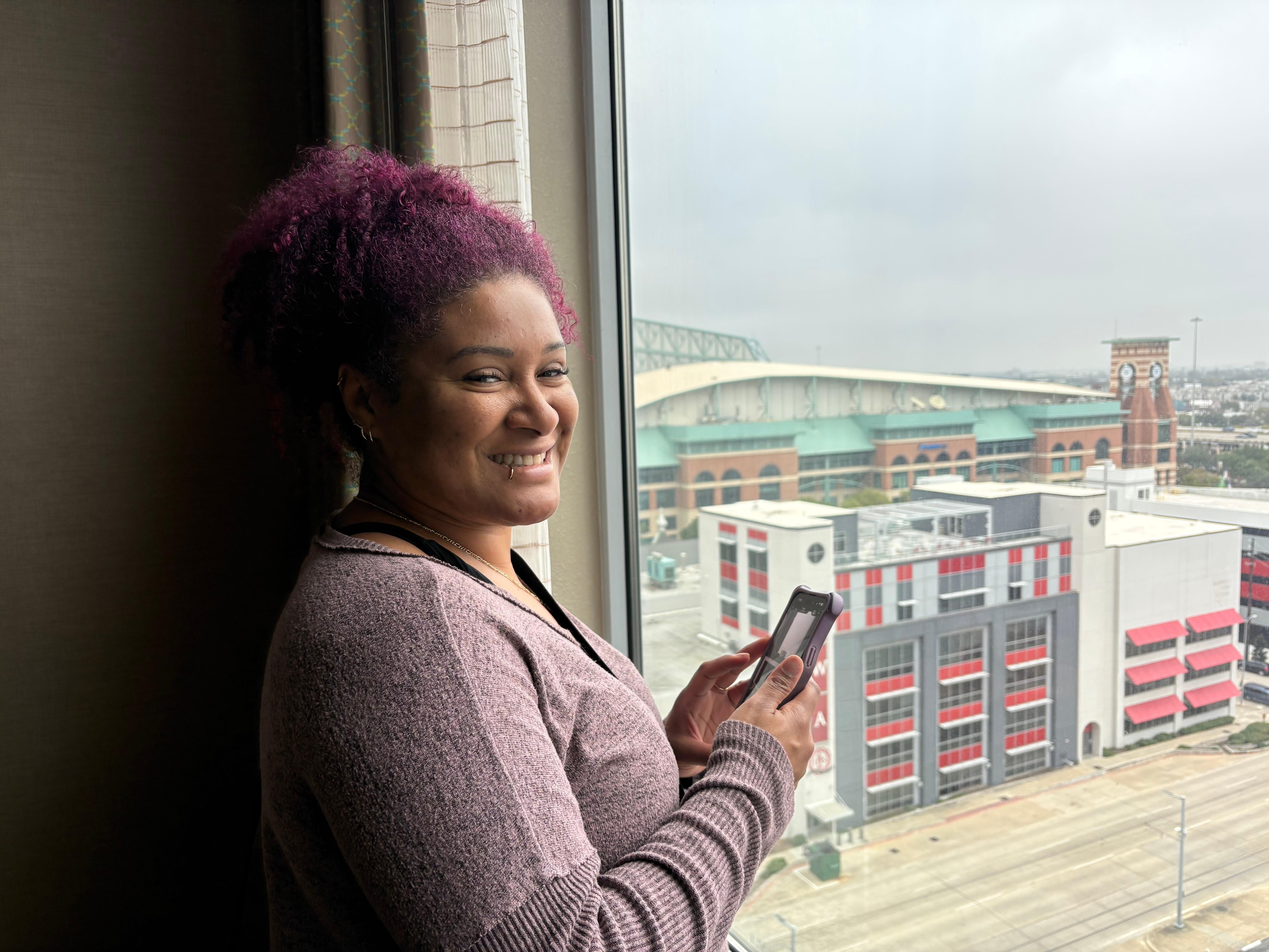 11th floor with a pretty view! 