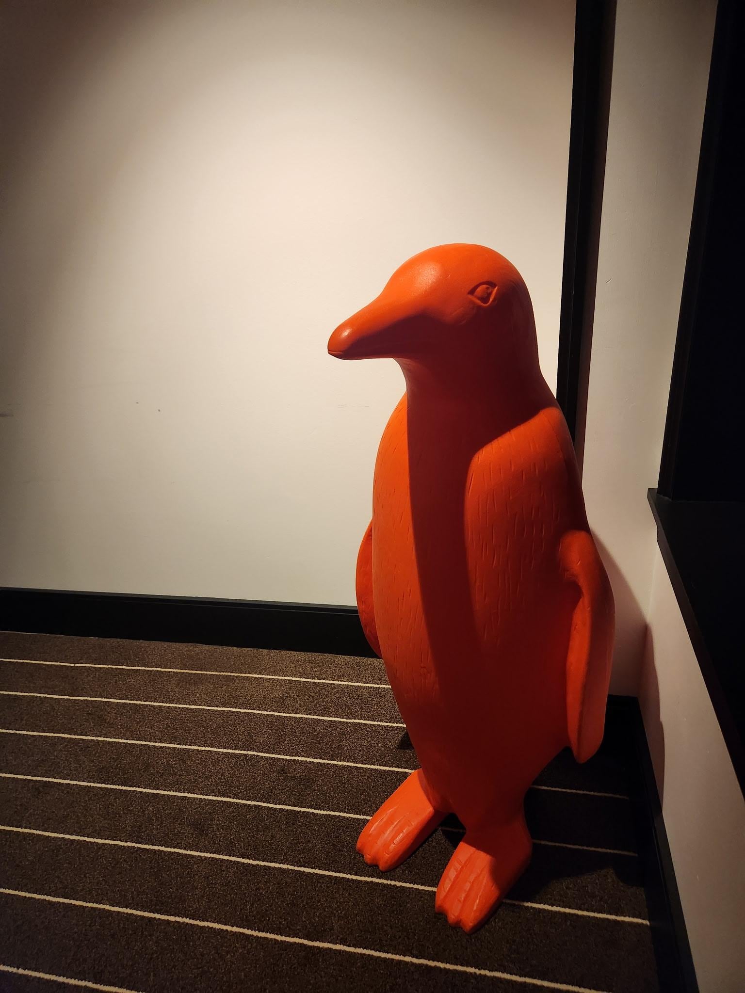 This guy kept moving around the hall